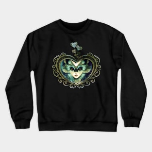 The wise and wonderful owlgirl Crewneck Sweatshirt